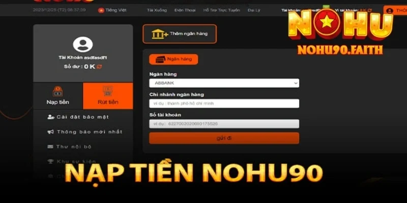 Nạp Tiền Nohu90 2 Nạp Tiền Nohu90